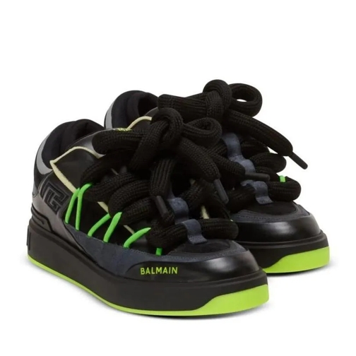 Balmain Sneakers B-Court Puffy Skate Black Black sneaker basse