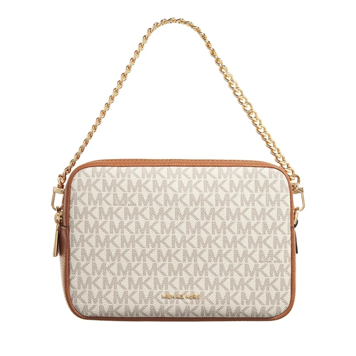Michael Kors Md Dblzp Chn Camera Xbody Vanilla/Acrn | Camera Bag