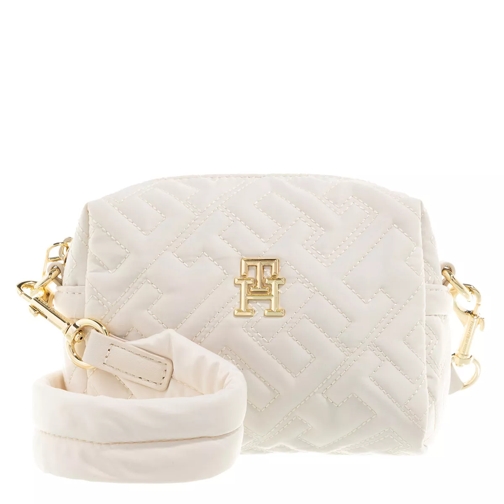 Tommy Hilfiger Th Flow Crossover Feather White Crossbody Bag