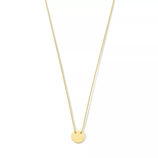 Isabel Bernard Monceau Jeanne 14 Karat Necklace With Coin Gold Mittellange Halskette