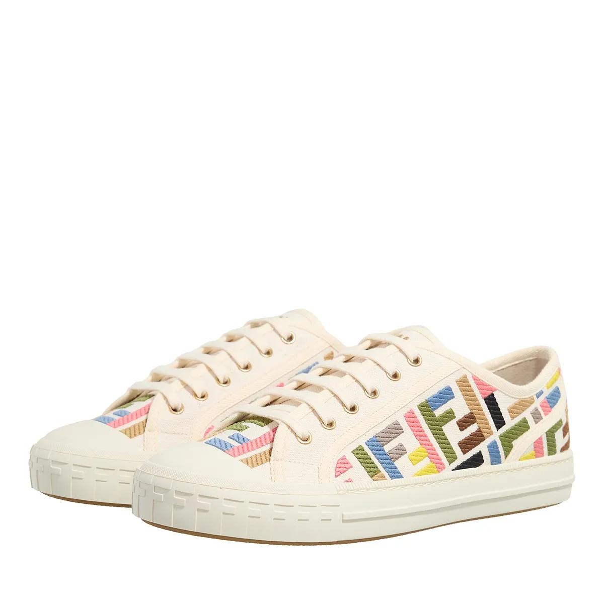 Fendi Low-Top Sneaker - Domino Canvas - Gr. 36 (EU) - in Bunt - für Damen