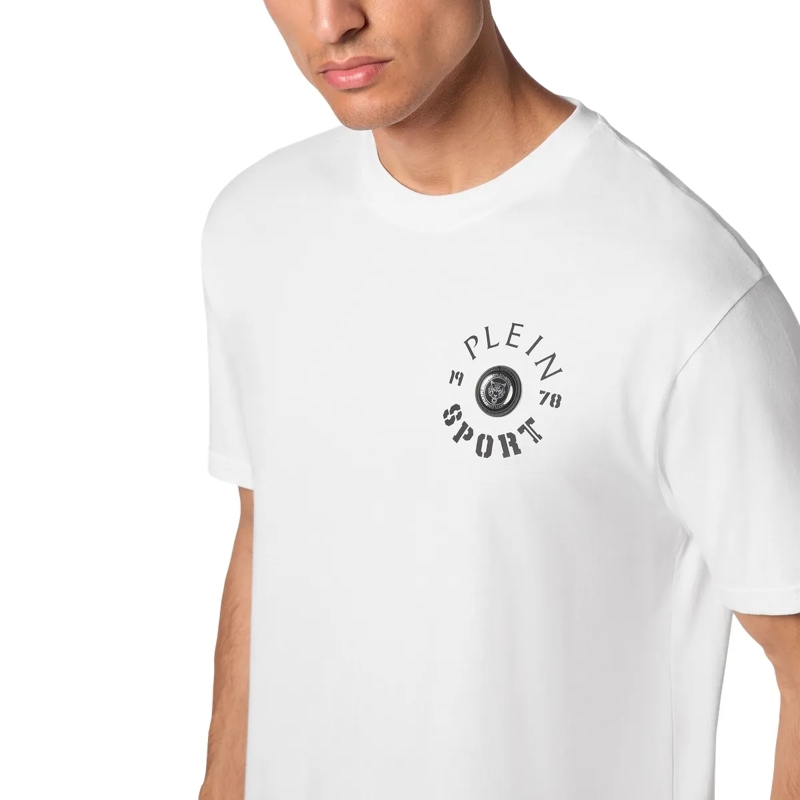 Plein Sport T-Shirt T-Shirt Rundhalsausschnitt weiss(Image 5)