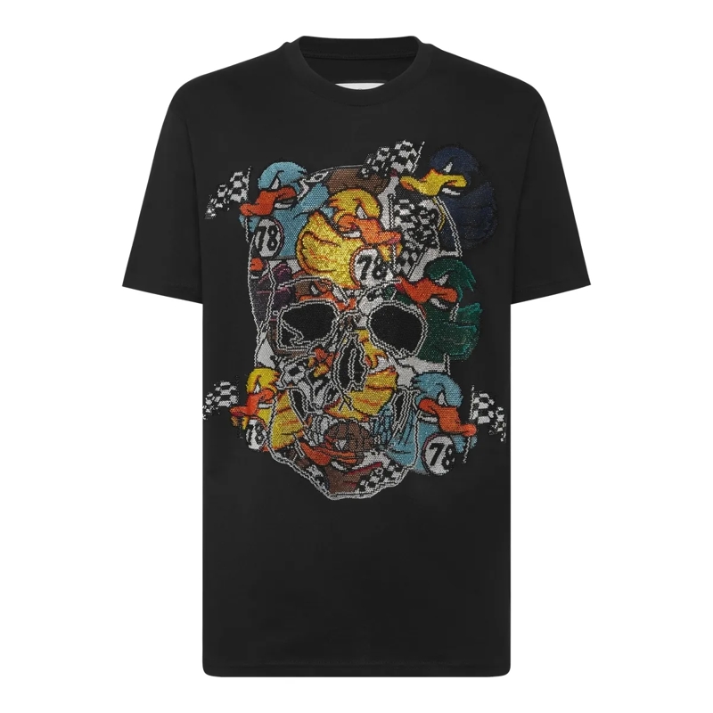 Philipp Plein T-Shirt T-Shirt Duck schwarz