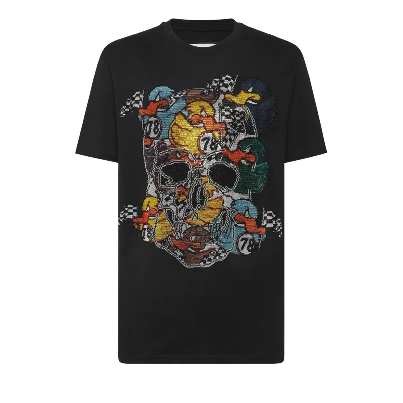 Philipp Plein T-Shirt T-Shirt Duck schwarz