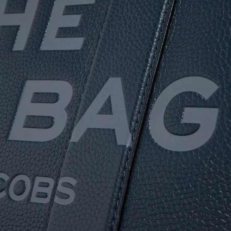 Marc Jacobs Tote The Leather Tote Bag Blue Sea(Image 4)
