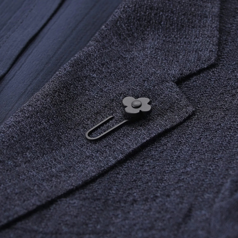 Lardini Anzugjacke Sakko aus Seidenmix blau(Image 3)