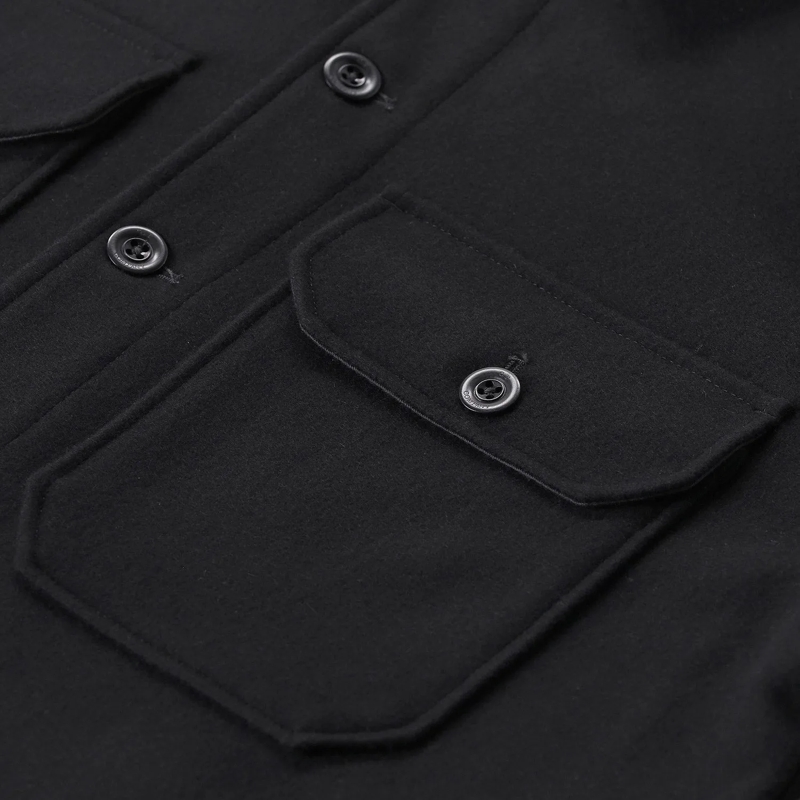 CP Company Veste de transition Overshirt aus Baumwoll-Mix schwarz(Image 3)