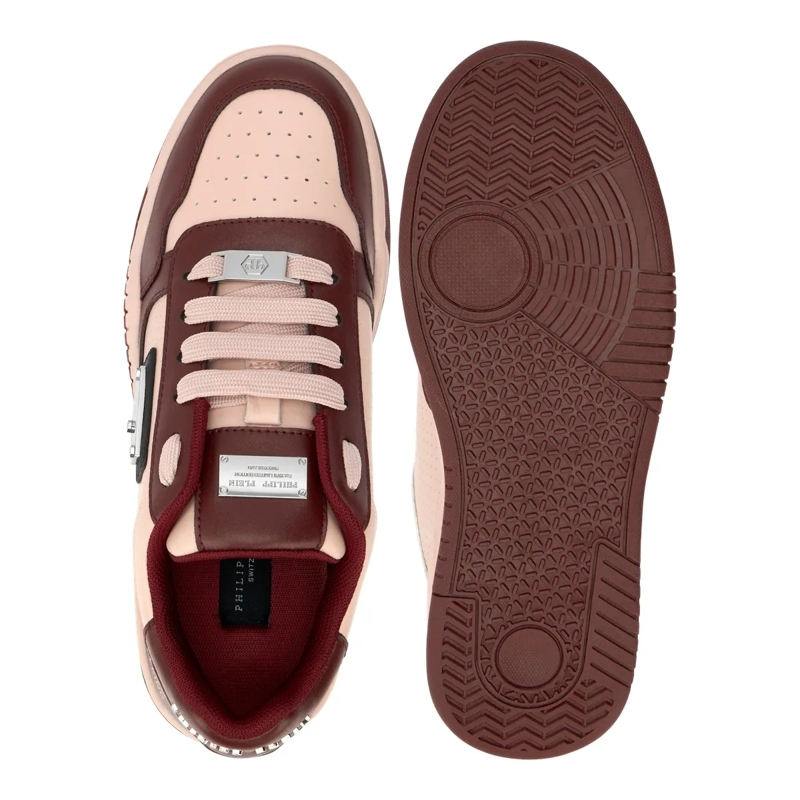 Philipp Plein Low-Top-Sneaker Lo-Top Turnschuhe Street rosegold-braun(Image 5)