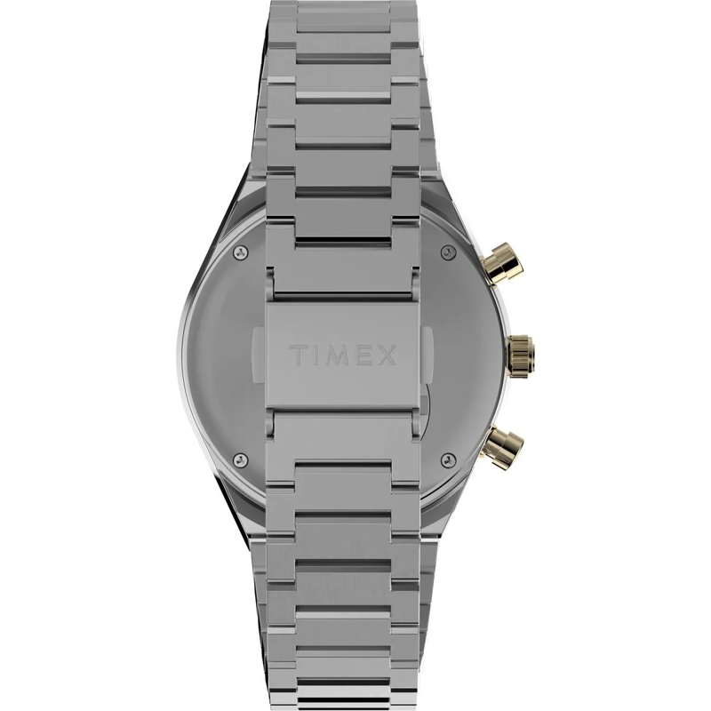 Timex Chronograph Quartz Analog Chronograph Q Timex® Chronograph silber(Image 3)