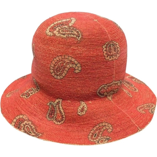 Etro  Paisley Bucket Sun Hat rot