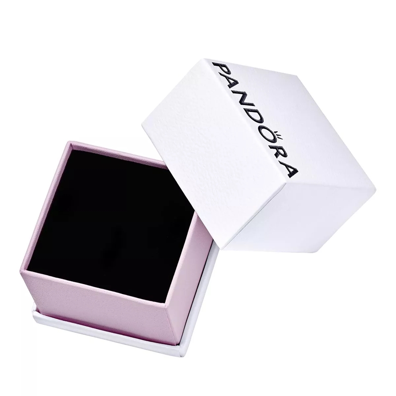 Pandora Ring Rippled Wide Band Ring Sterling Silber(Image 7)