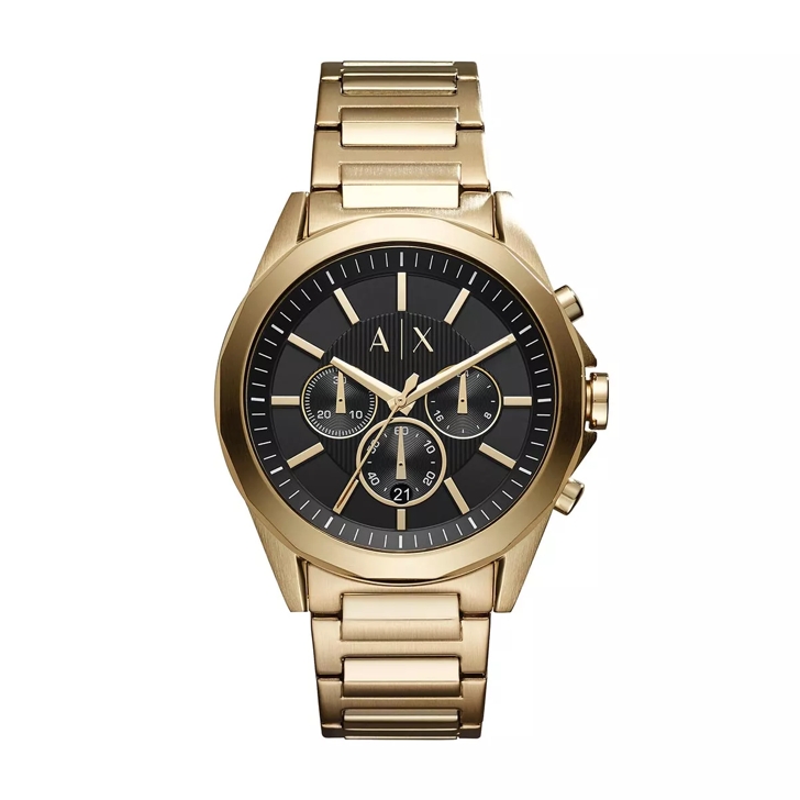 Gold armani watch sale