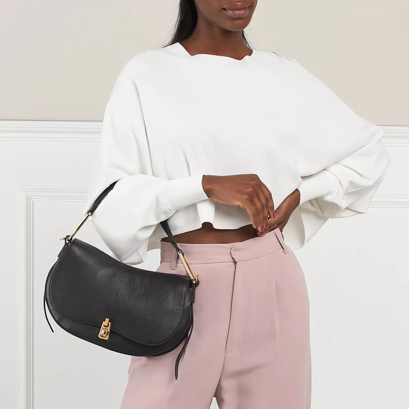 Coccinelle Saddle Bag Magie Noir(Image 3)