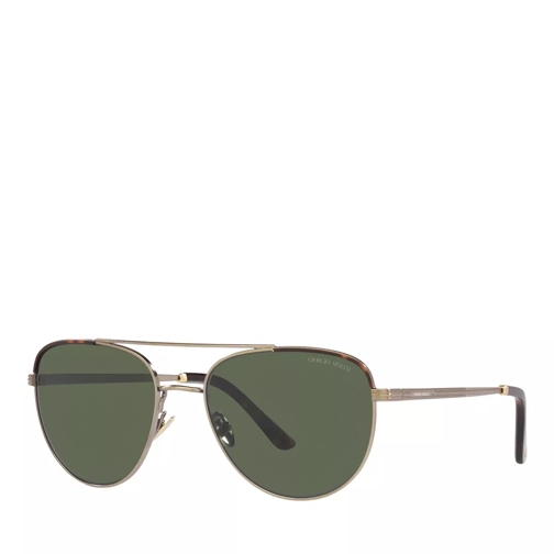 Giorgio Armani Sunglasses 0AR6134J Matte Pale Gold/Havana Sunglasses