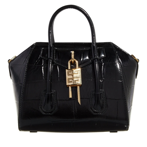 Givenchy Tote Mini Antigona Lock Handbag Black