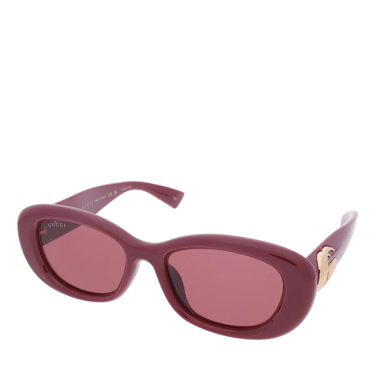 サングラス GUCCI Gucci - GG1845SA - 003 burgundy burgundy red GG1845SA Asian Fit sunglasses | SmartBuyGlasses CA