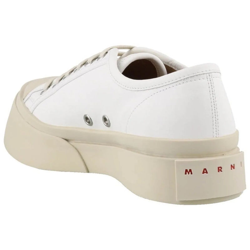 Marni T-shirt Marni Leather Sneakers weiß(Image 3)