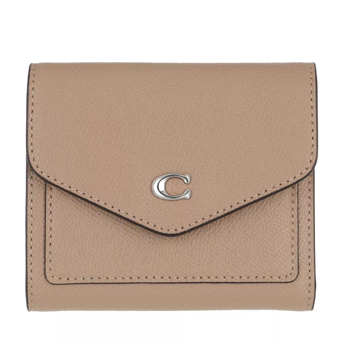 Leather coach wallet new arrivals