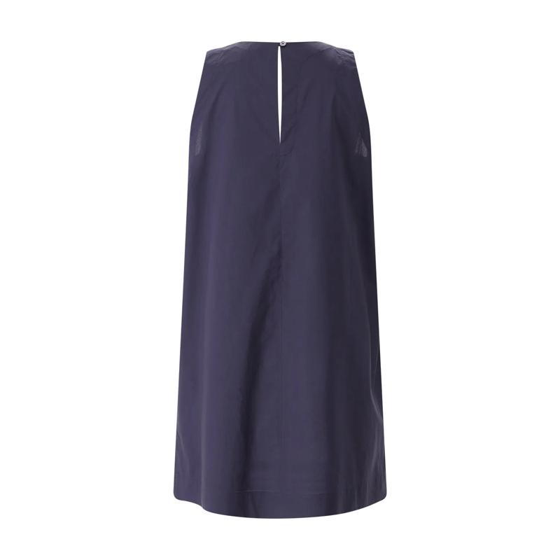 Roberto Collina Mini-robe Minikleid aus Baumwolle dunkelblau(Image 5)