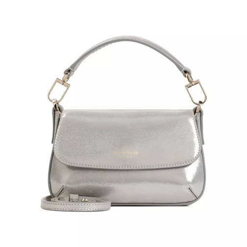 Giorgio Armani Grey Calf Leather Handbag Grey Borsa a tracolla