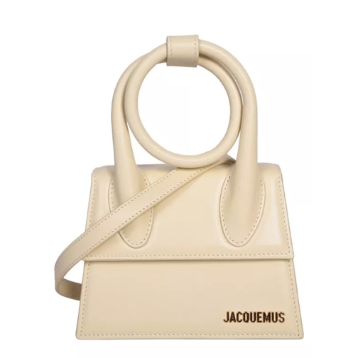 Jacquemus Le Chiquito Noeud Leather Shoulder Bag Neutrals Schoudertas