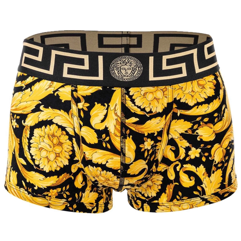 Versace  SHORT TRUNK STRETCH ORGANIC JERSEY BAROCCO SS92 AL schwarz
