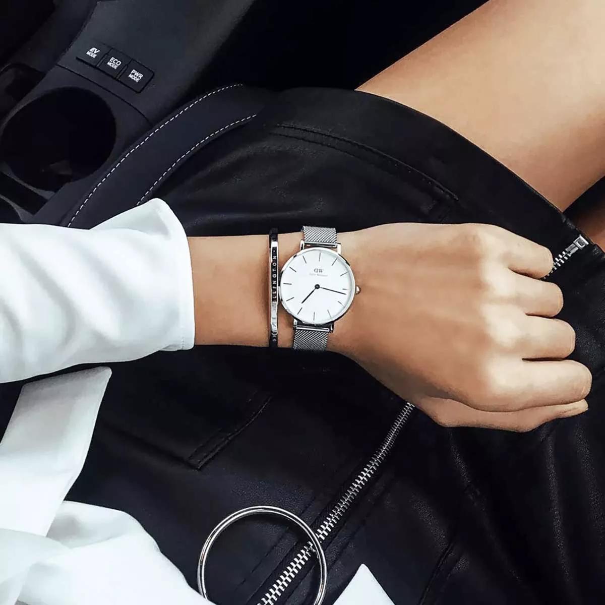 Daniel Wellington Dw Petite Sterling S 36Mm SILVER | Quartz Watch