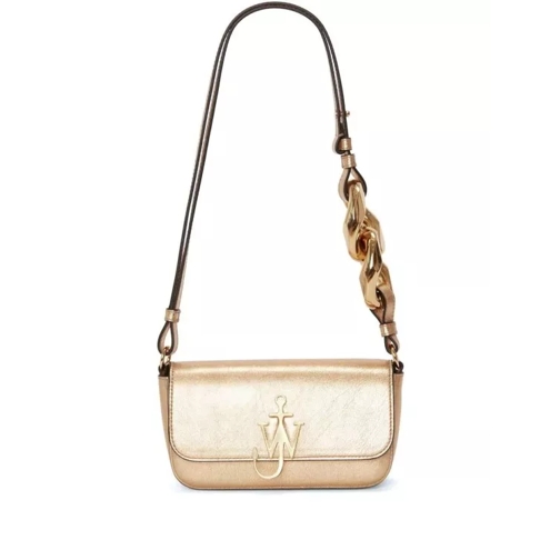 J.W.Anderson Anchor Metallic Shoulder Bag Neutrals Axelremsväska