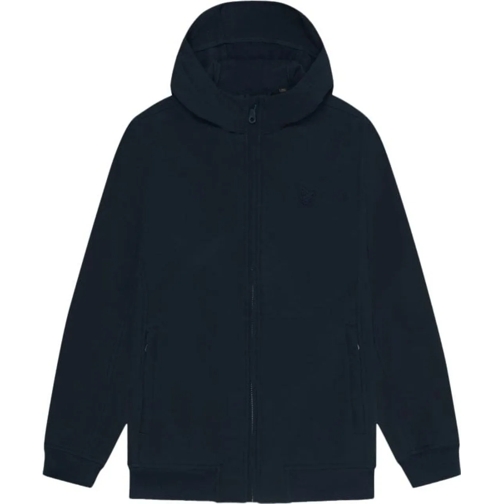 LYLE & SCOTT Daunenjacken Lyle &amp; Scott Tonal Fleece Back Softshell blau