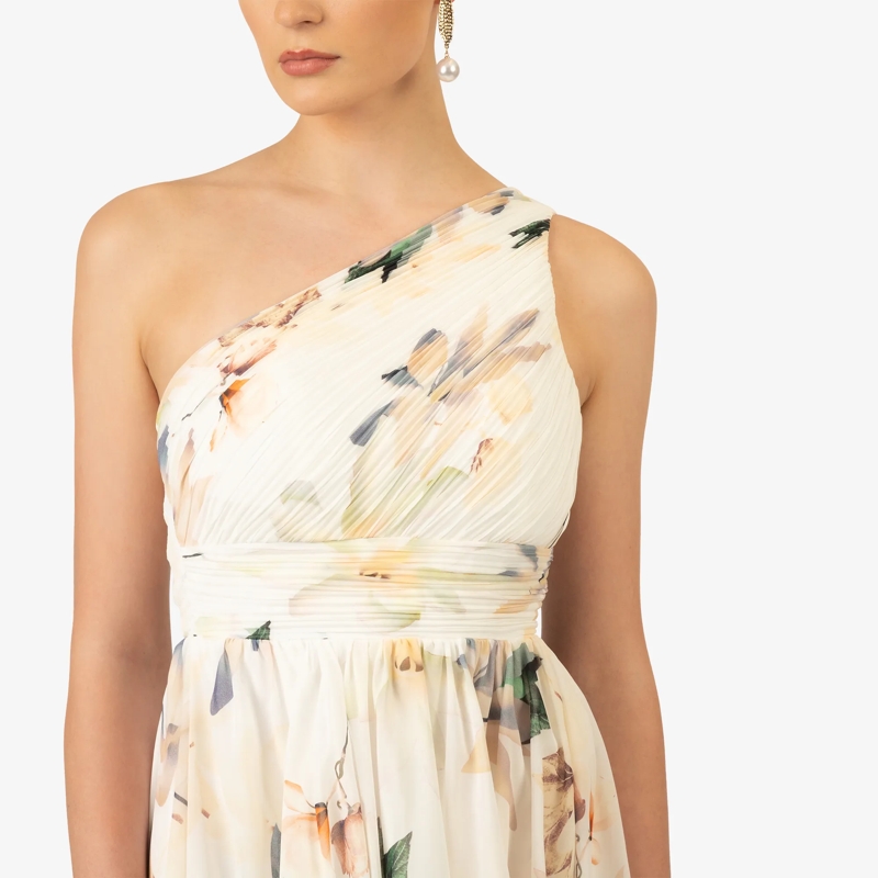 Kraimod Midikleid Cocktailkleid beige (Image 5)