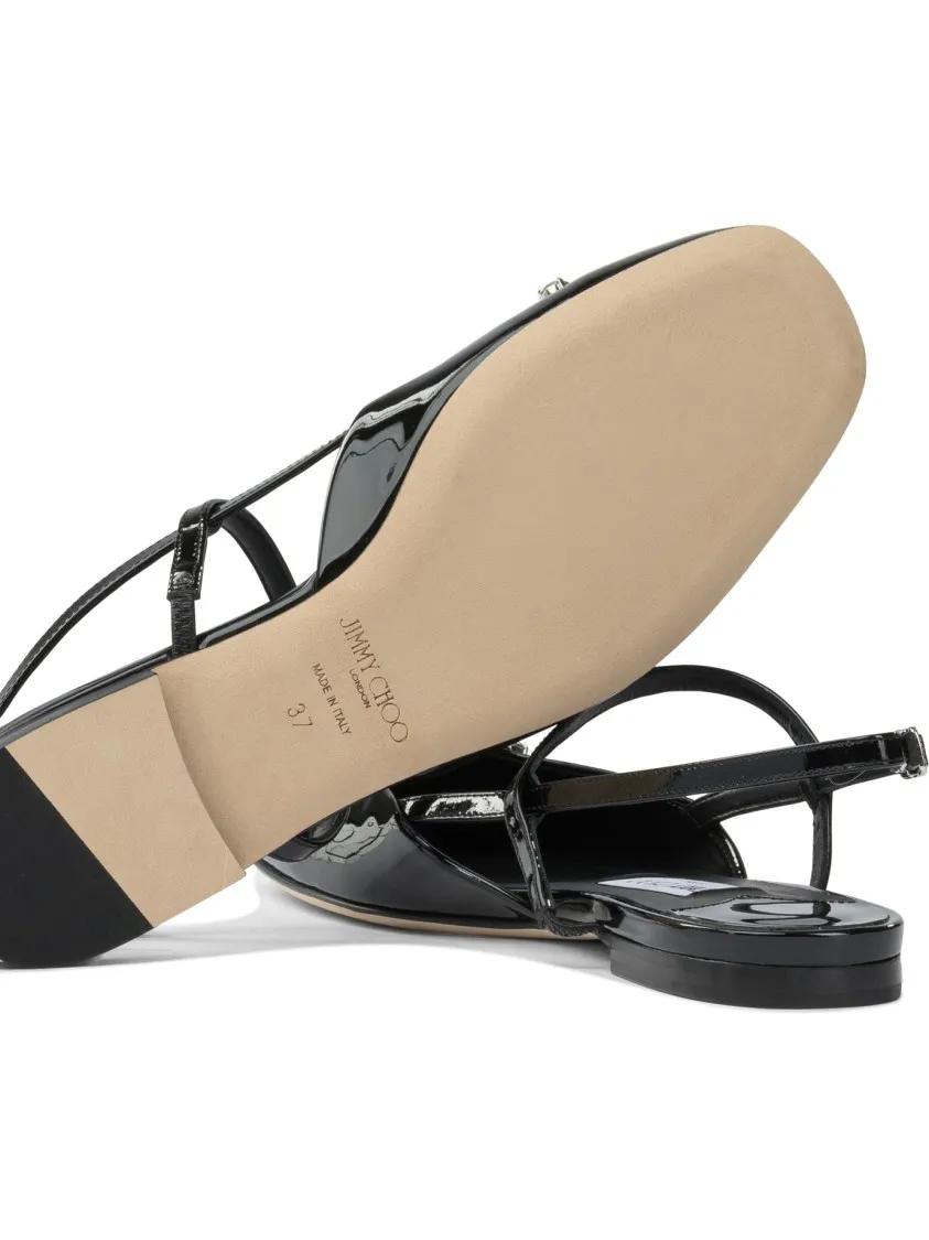 Thumbnail - "Belinda" Slingback Ballet Flats - Gr. 40 (EU) - in Schwarz