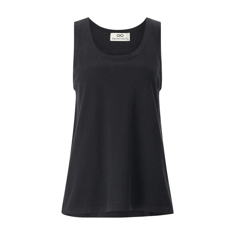 Sminfinity Top Top aus Leinenmix schwarz(Image 4)