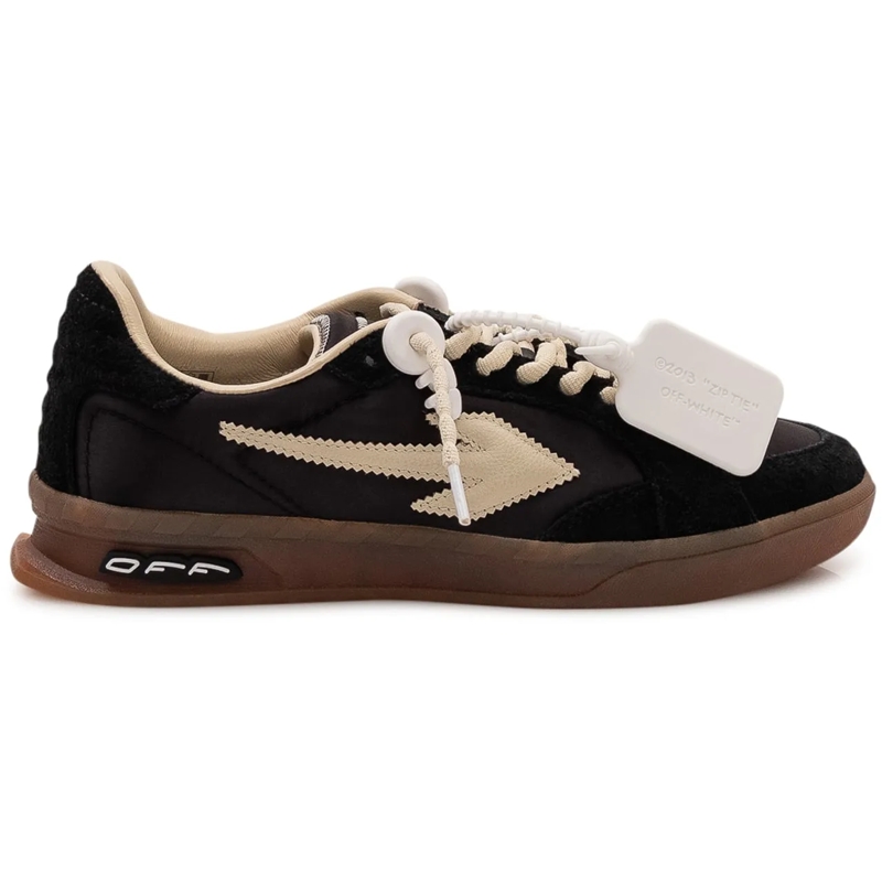 Off-White Low-Top-Sneaker Sneakers End Of Play con Suola Platform schwarz