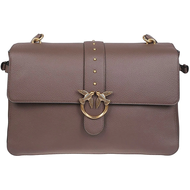 Pinko Fourre-tout Love One Slouchy Extra Bag Brown braun