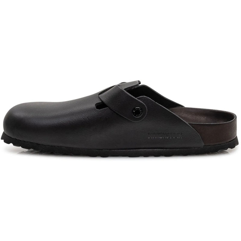 Birkenstock Slides Sabot Boston Exquisite con Fibbia Laterale schwarz(Image 4)