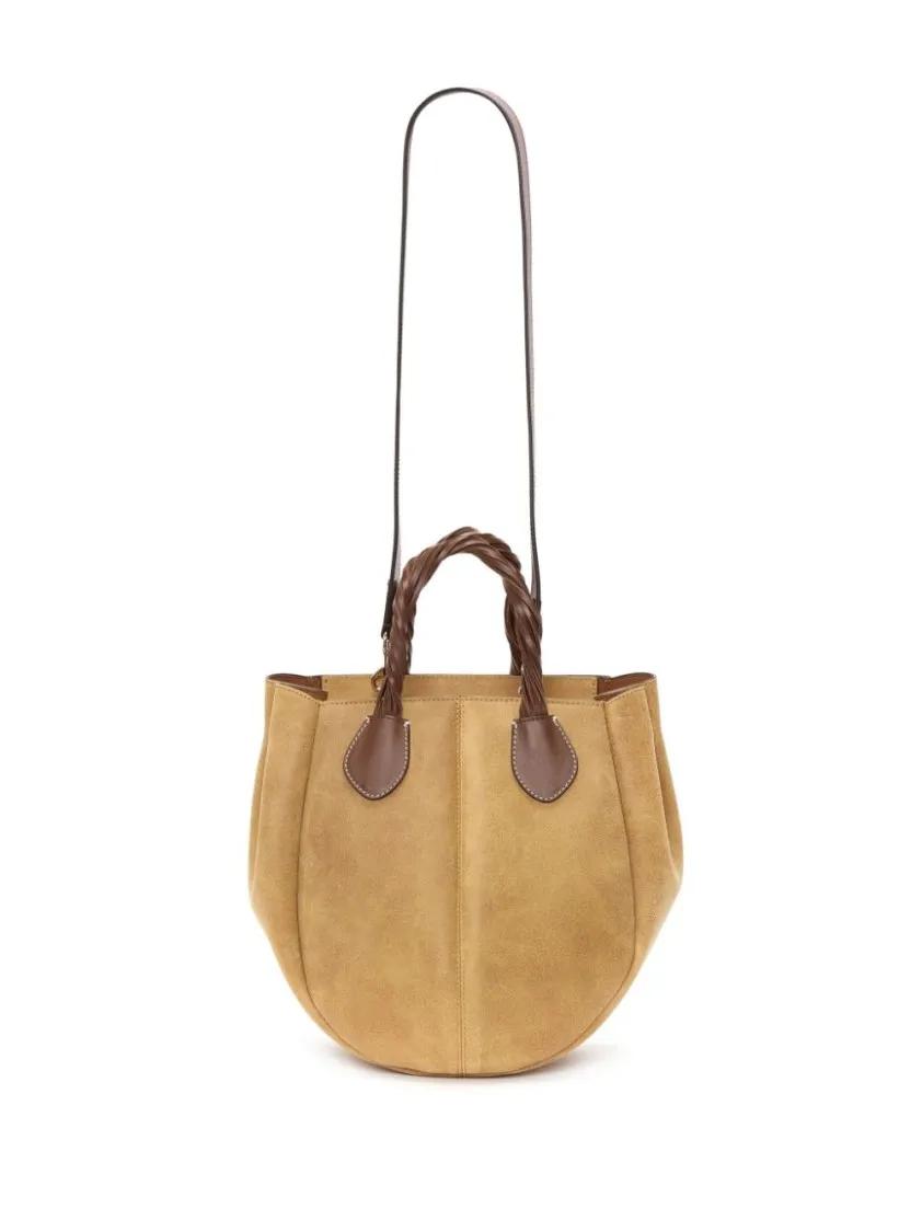 J.W.Anderson Shoppers & Totes Small Punch Tote Bag in bruin