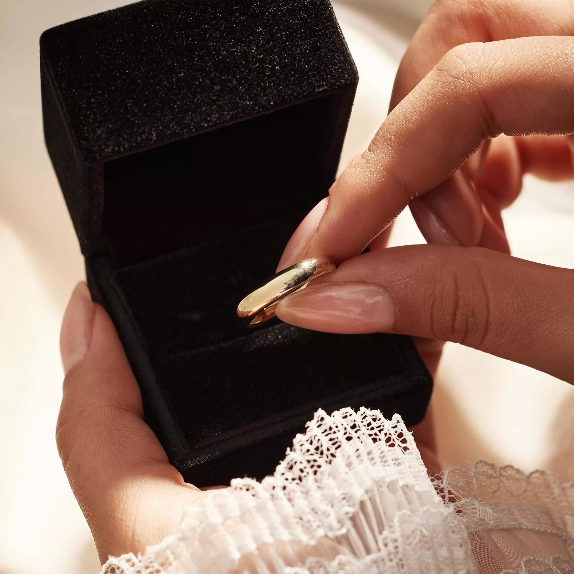 Thumbnail - Isabel Bernard Ring - Rivoli Maryn 585 Gold Ring - Gr. 58 - in Gold - für Damen
