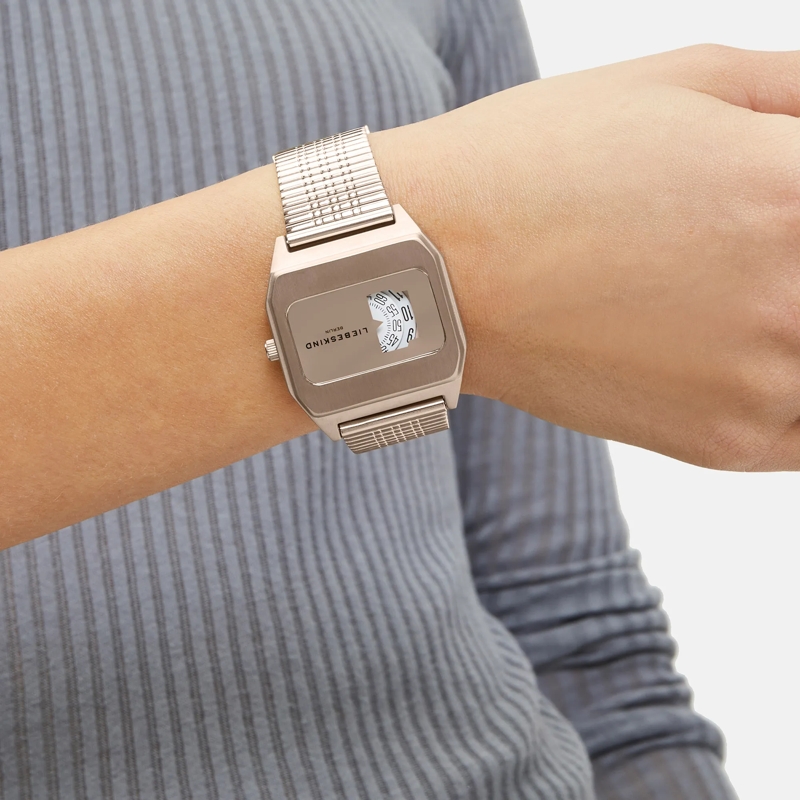 Liebeskind Berlin Quarzuhr Edelstahl Vinyl Vision rose(Image 3)