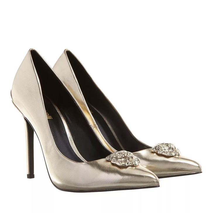 Women's gold hot sale pumps shoes