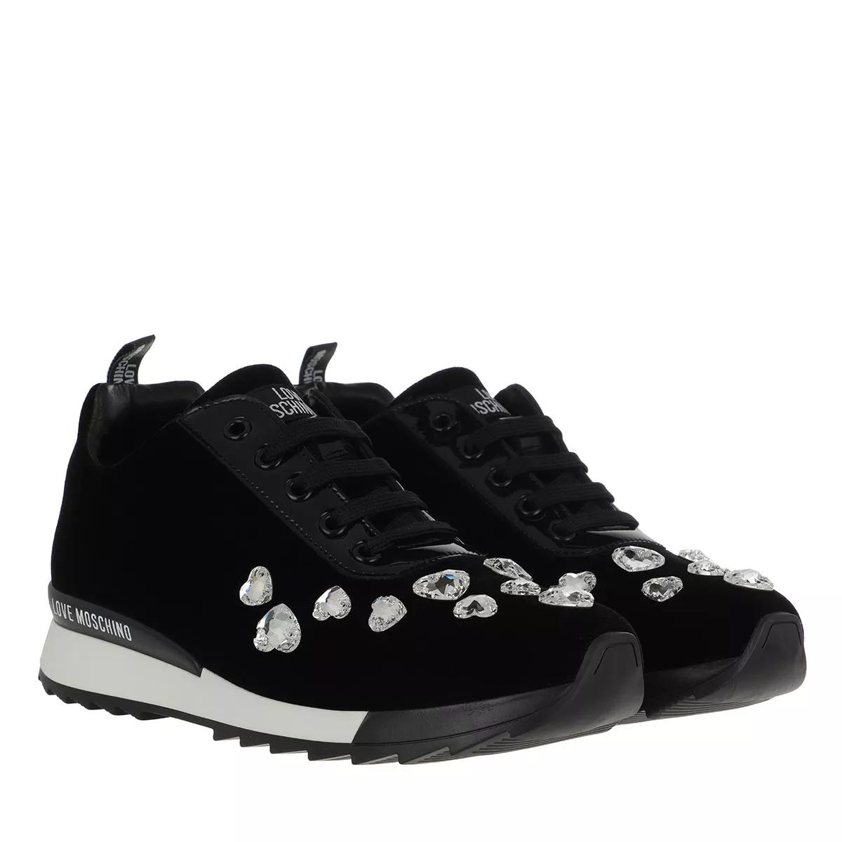 Moschino black hot sale sneakers