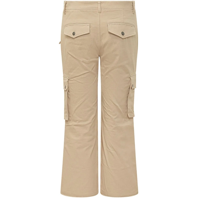 Isabel Marant Pantalon Pantaloni Cargo a Gamba Dritta con Tasche Applicat beige(Image 2)