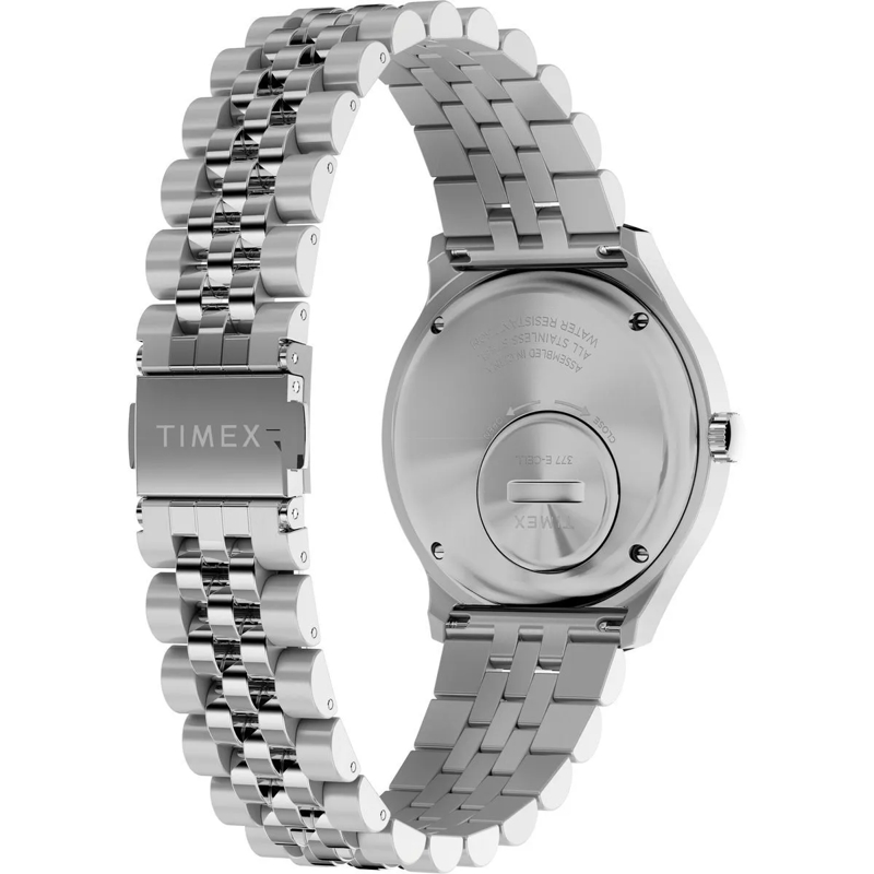 Timex Automatikuhr Quarz-Analoguhr Q Timex Reissue Dégradé grau (Image 5)