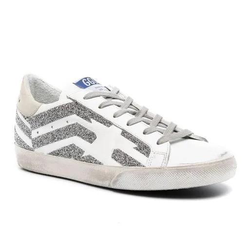 Golden Goose Low-Top Sneaker - Super-Star Low-Top Sneakers - Gr. 38 (EU) - in Weiß - für Damen