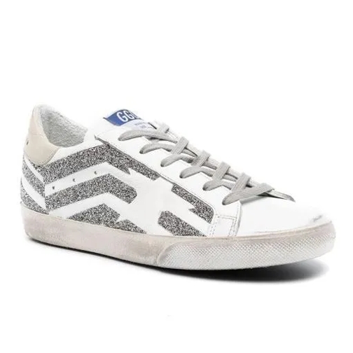 Golden Goose Super-Star Low-Top Sneakers White sneaker basse