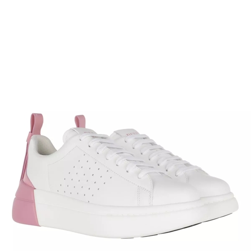 Red Valentino Sneaker White Sweet Rose Plateau Sneaker