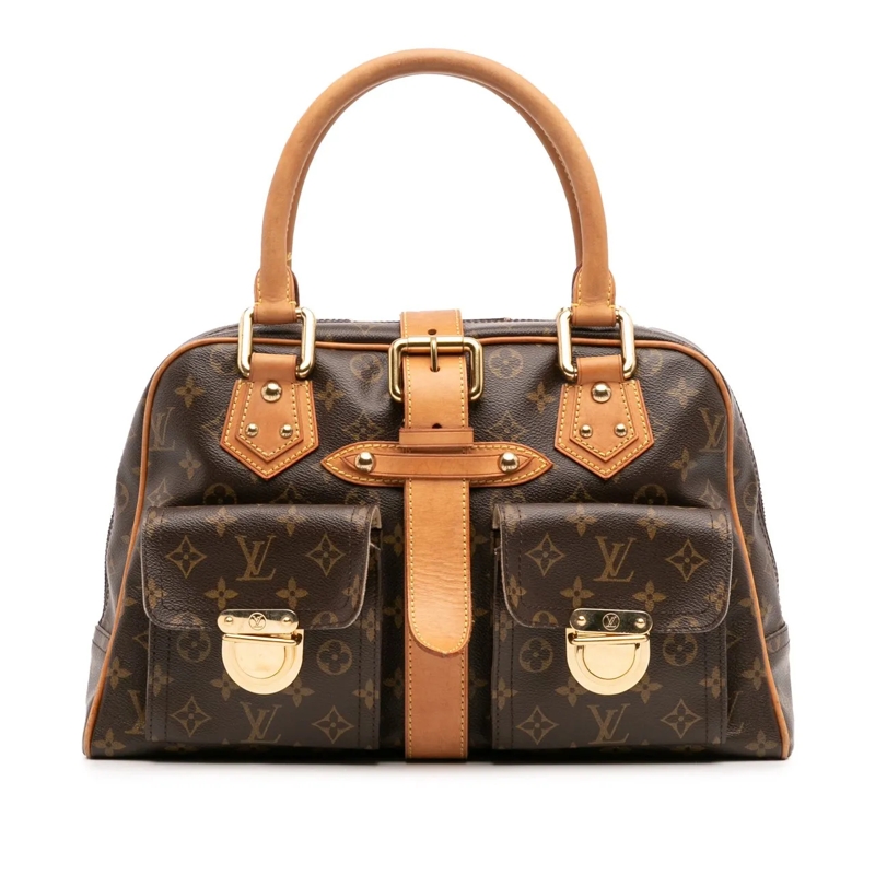 Louis Vuitton Fourre-tout Monogram Manhattan GM braun