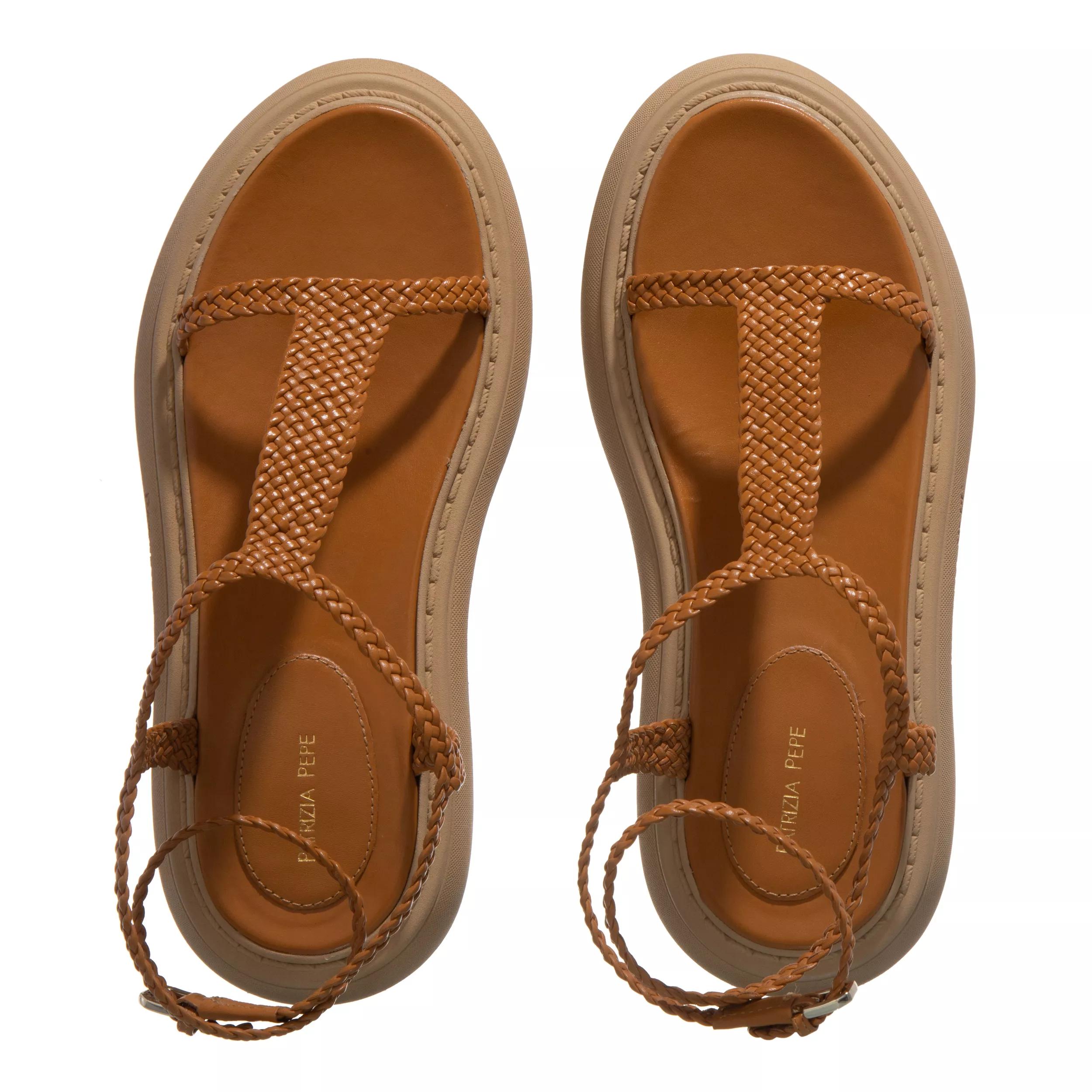 Thumbnail - Patrizia Pepe Sandalen - Sandalo flat - Gr. 39 (EU) - in Orange - für Damen