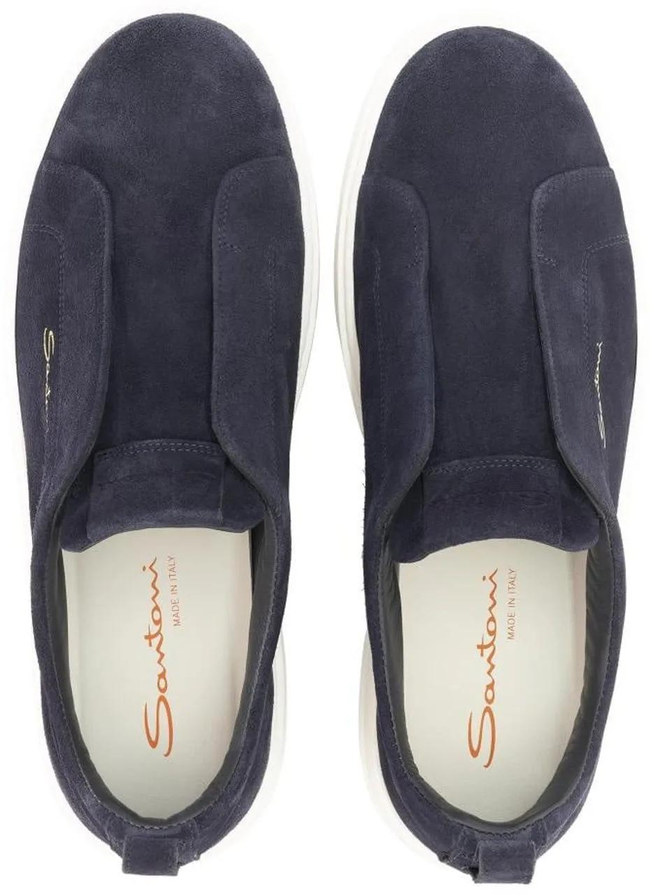 Santoni Gloria Sneaker weiß Low-Top Sneaker