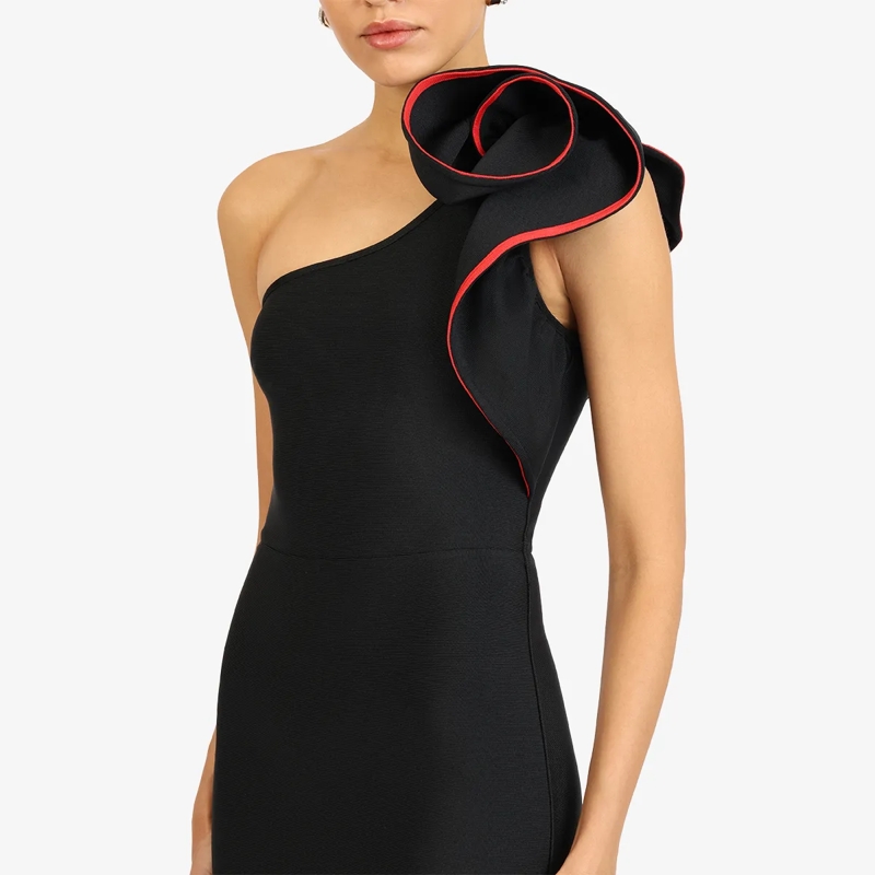 Kraimod Cocktailkleid Bandagekleid rot(Image 4)