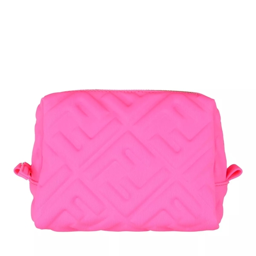 Fendi Small Beauty Pouch Pink Make-Up Tas